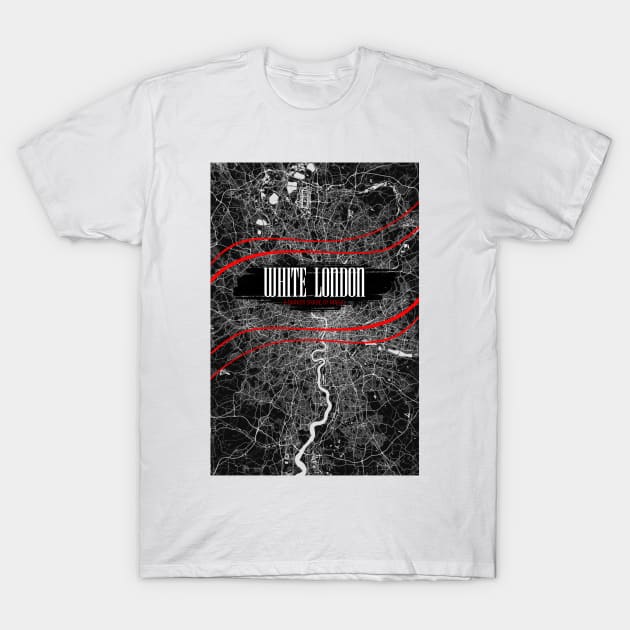 White London (ADSOM) T-Shirt by livelonganddraw